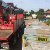 Levering materialen